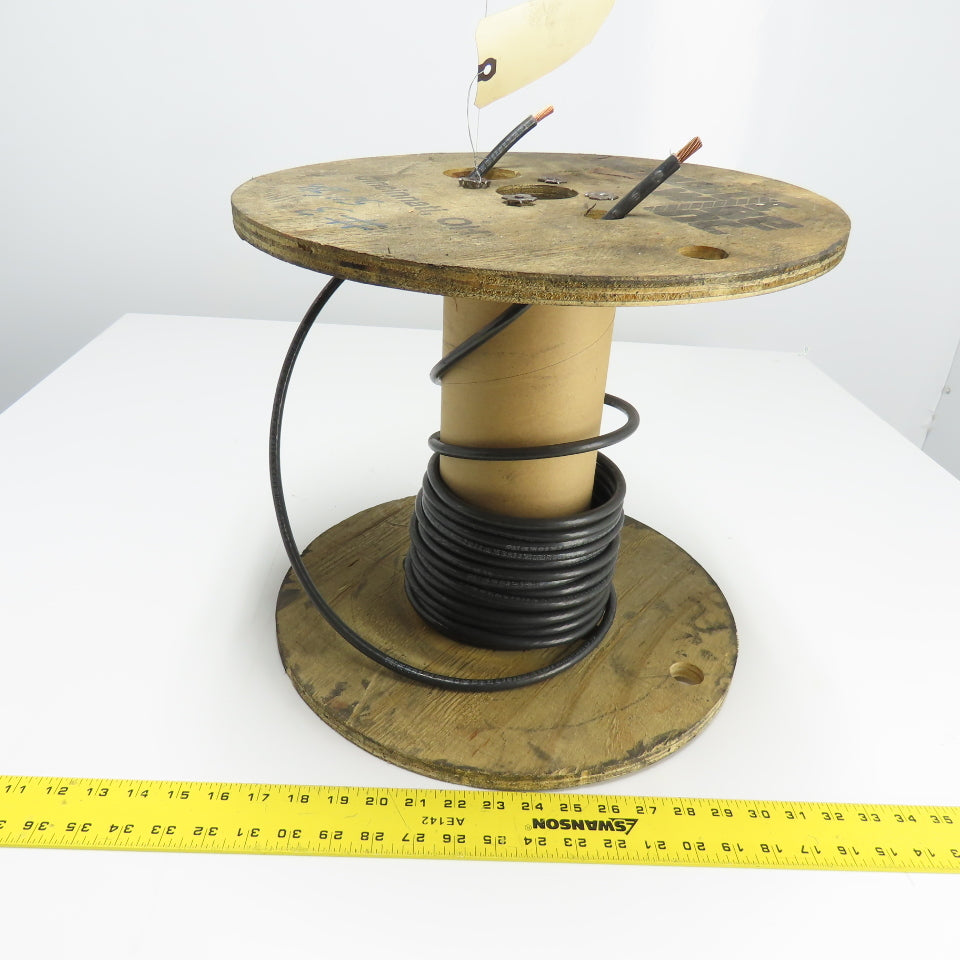 Republic Wire 3AWG THHN/THWN-2/MTW Black Strand Copper Wire 600V 16'