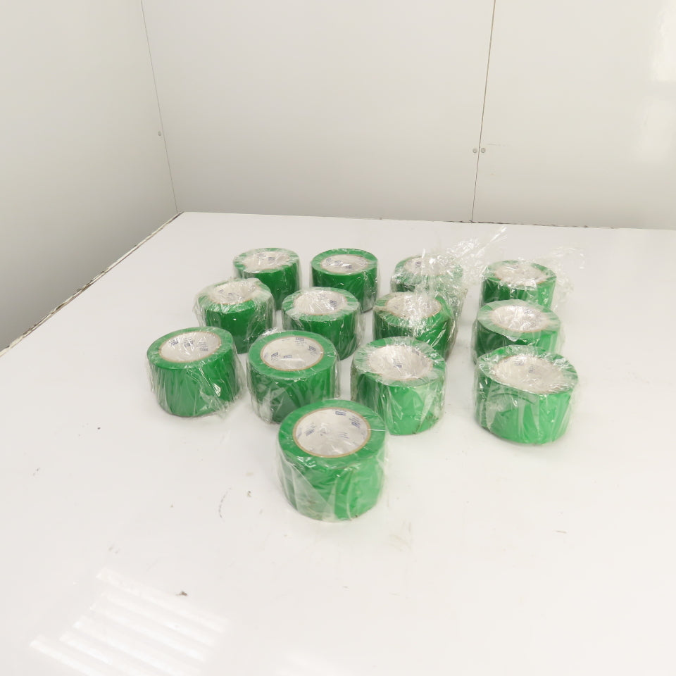 Uline 6 Mil Green Floor Marking Tape 3" Wide x 36 Yds Lot Of 13