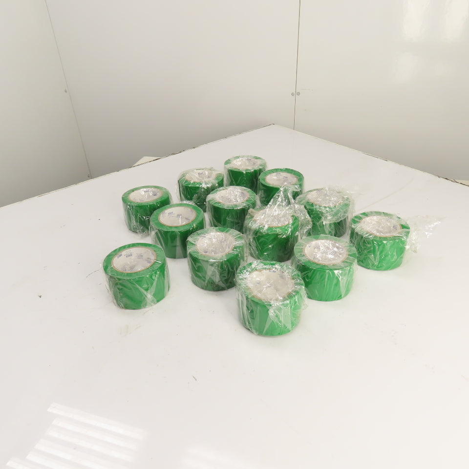 Uline 6 Mil Green Floor Marking Tape 3" Wide x 36 Yds Lot Of 13