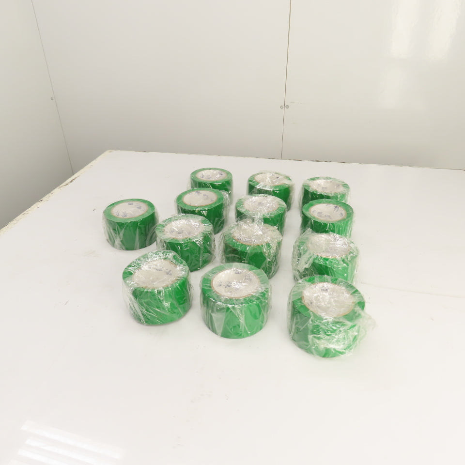 Uline 6 Mil Green Floor Marking Tape 3" Wide x 36 Yds Lot Of 13
