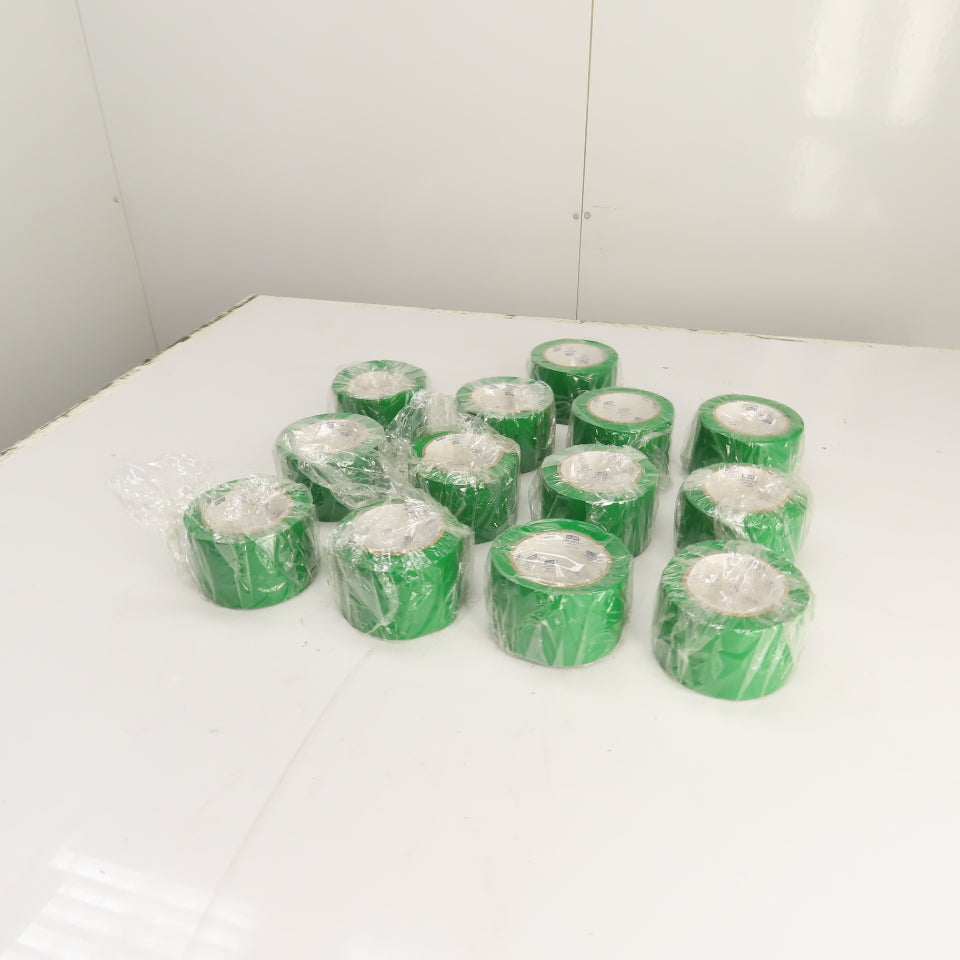 Uline 6 Mil Green Floor Marking Tape 3" Wide x 36 Yds Lot Of 13