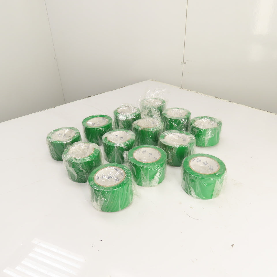 Uline 6 Mil Green Floor Marking Tape 3" Wide x 36 Yds Lot Of 13