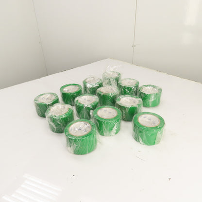 Uline 6 Mil Green Floor Marking Tape 3" Wide x 36 Yds Lot Of 13