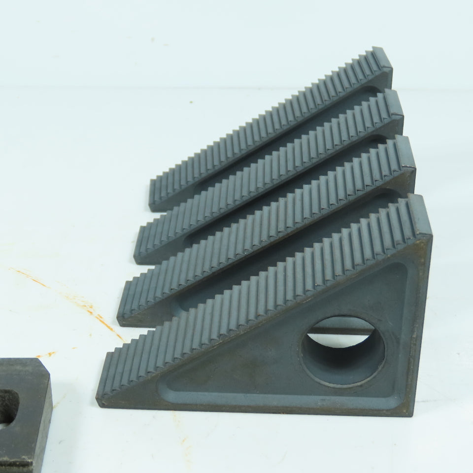 40102,40103,40104 Machining Clamping Kit Step Blocks Step Clamps V-Blocks Lot/19