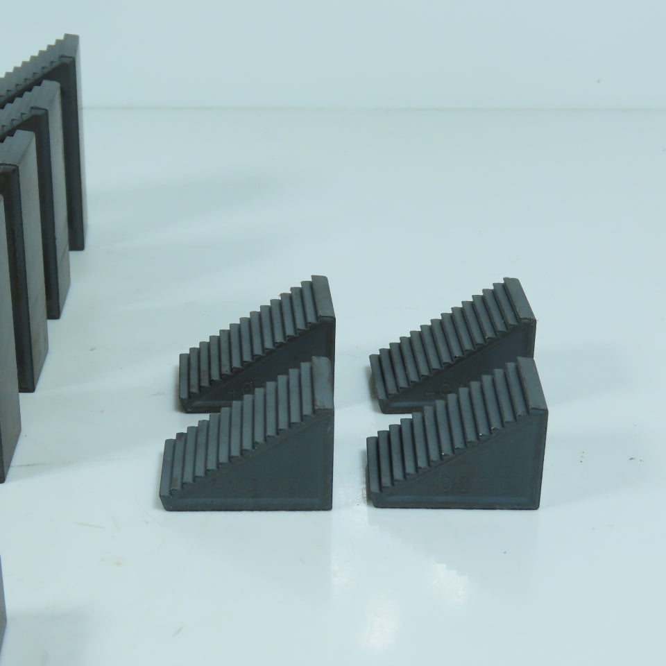 40102,40103,40104 Machining Clamping Kit Step Blocks Step Clamps V-Blocks Lot/19