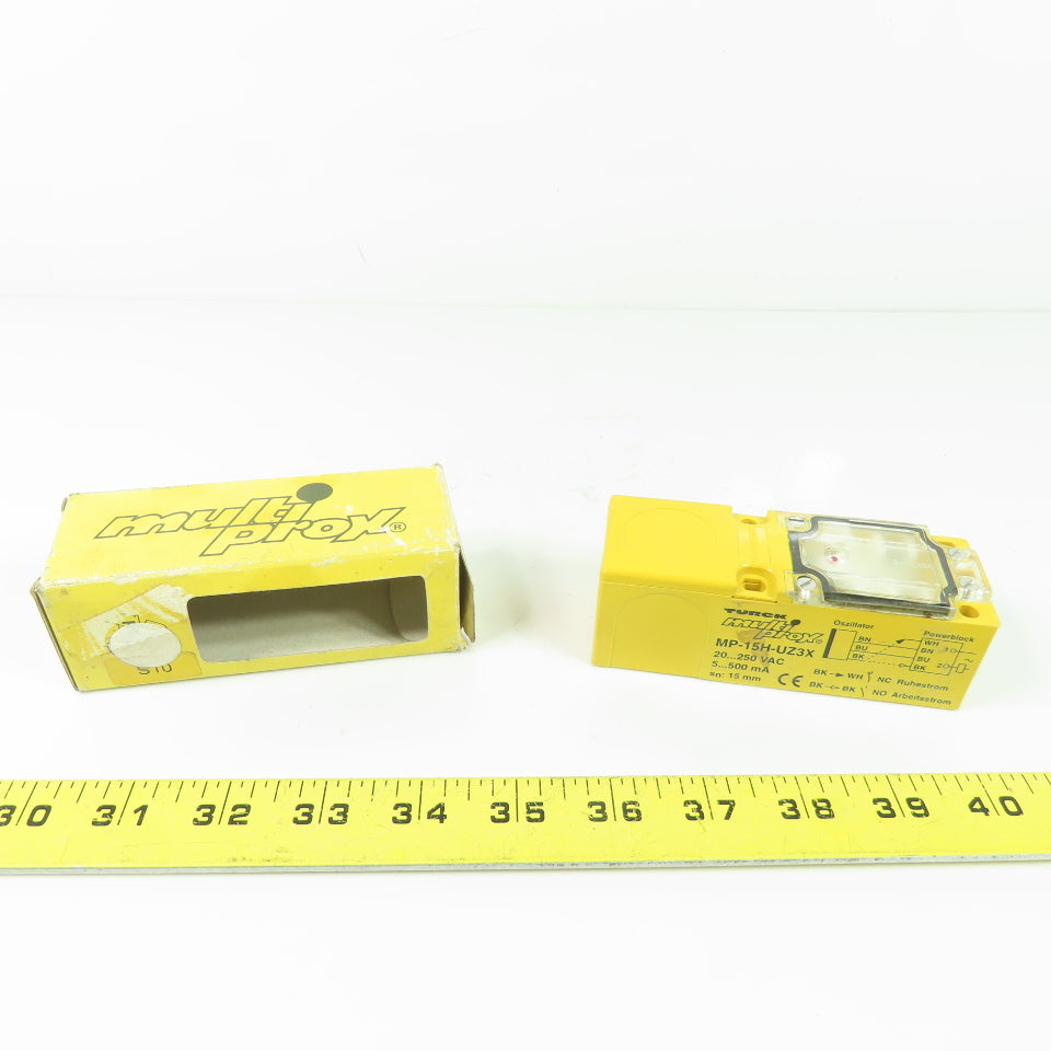 Turck MP-15H-UZ3X Multi-Prox Proximity Switch Sensor 20-250VAC 5-500mA
