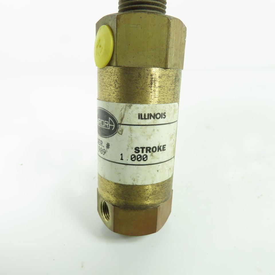 Aurora S2548HB5 Double Acting Air Cylinder 1.125" Bore 1" Stroke 200PSI