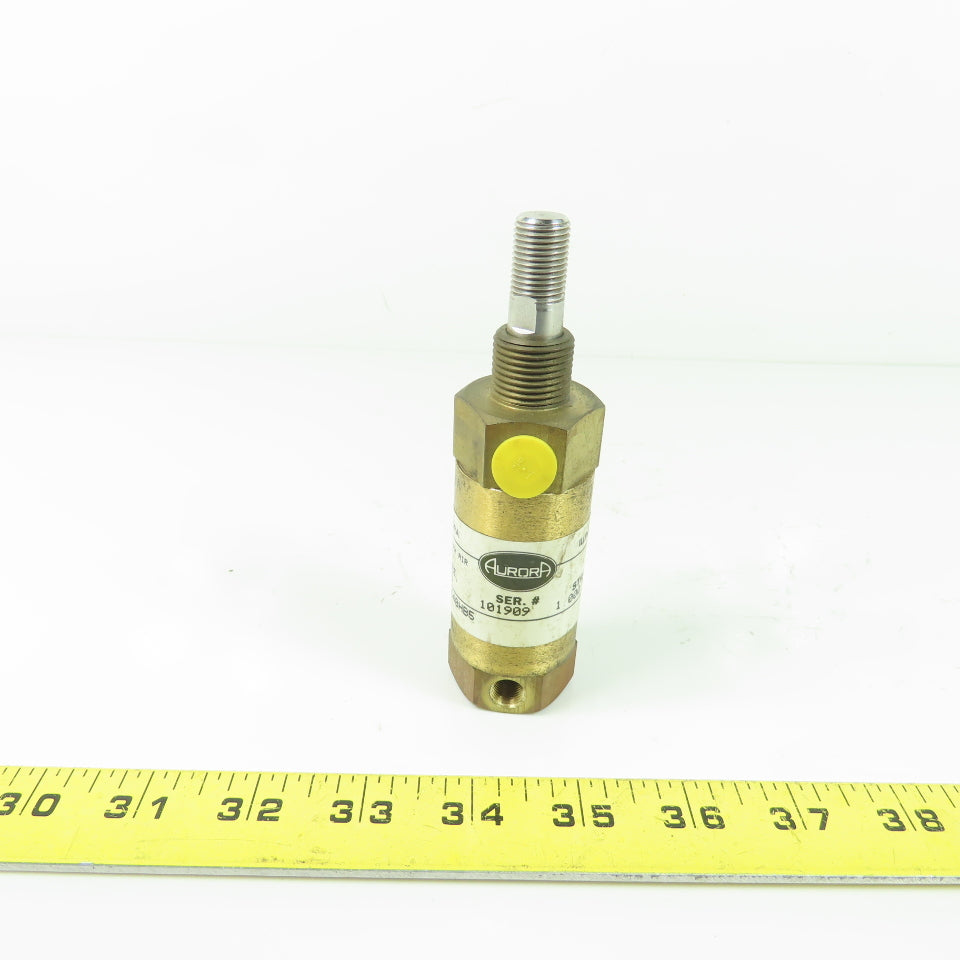 Aurora S2548HB5 Double Acting Air Cylinder 1.125" Bore 1" Stroke 200PSI