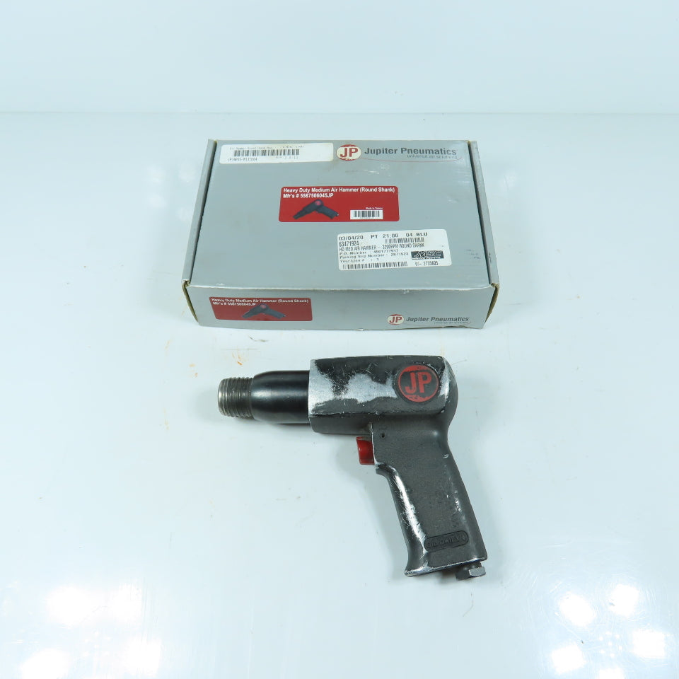 Jupiter Pneumatics 5587506045JP Heavy Duty Medium Air Hammer Round Shank 3200RPM