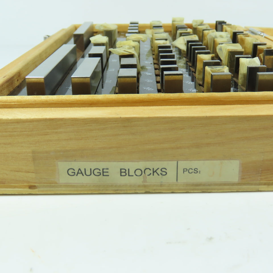 070003 Precision Gage Block Set Grade 2 .050" To 4" (Missing 2)
