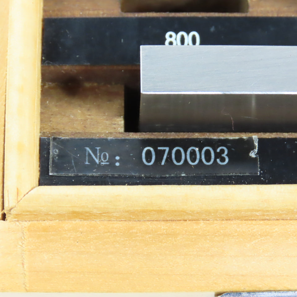 070003 Precision Gage Block Set Grade 2 .050" To 4" (Missing 2)