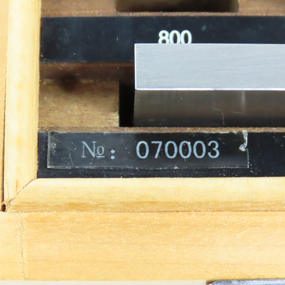 070003 Precision Gage Block Set Grade 2 .050" To 4" (Missing 2)