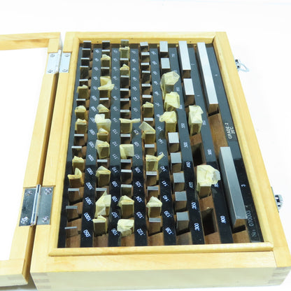 070003 Precision Gage Block Set Grade 2 .050" To 4" (Missing 2)