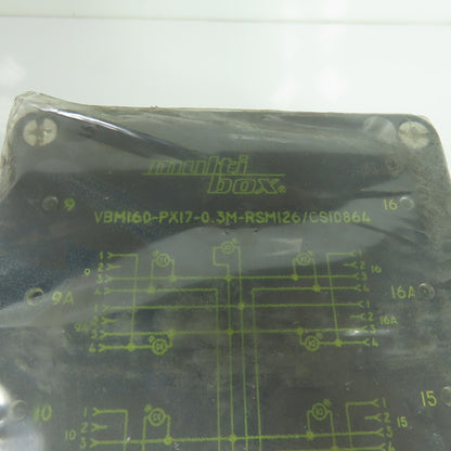 Turck VBM160-PX17-0.3M-RSM126/CS10864 RD15E2 Multibox Junction Box 16-Port