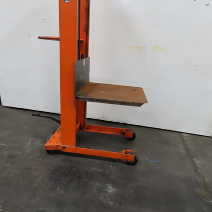 Presto M166 1000Lbs Capacity Hydraulic Rolling Stacker Lift Truck 21"-80" Lift