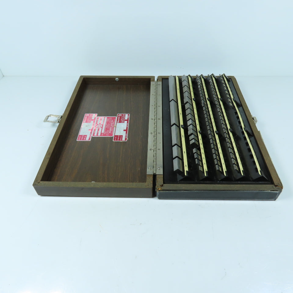 Starrett RS81A1 Grade 2 Precision Gage Block Set .050" To 4" (Missing 12)