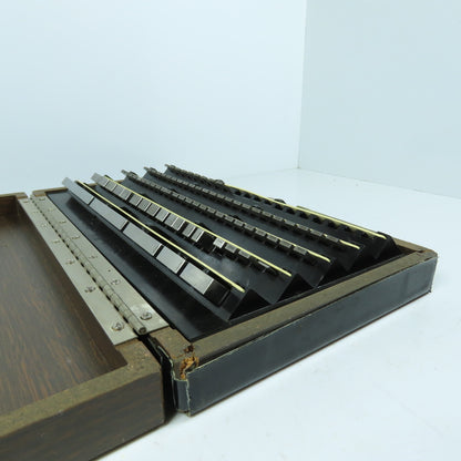Starrett RS81A1 Grade 2 Precision Gage Block Set .050" To 4" (Missing 12)