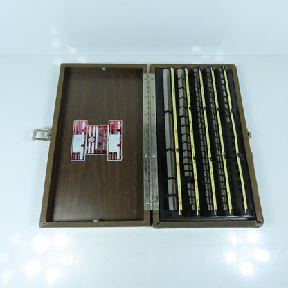 Starrett RS81A1 Grade 2 Precision Gage Block Set .050" To 4" (Missing 12)