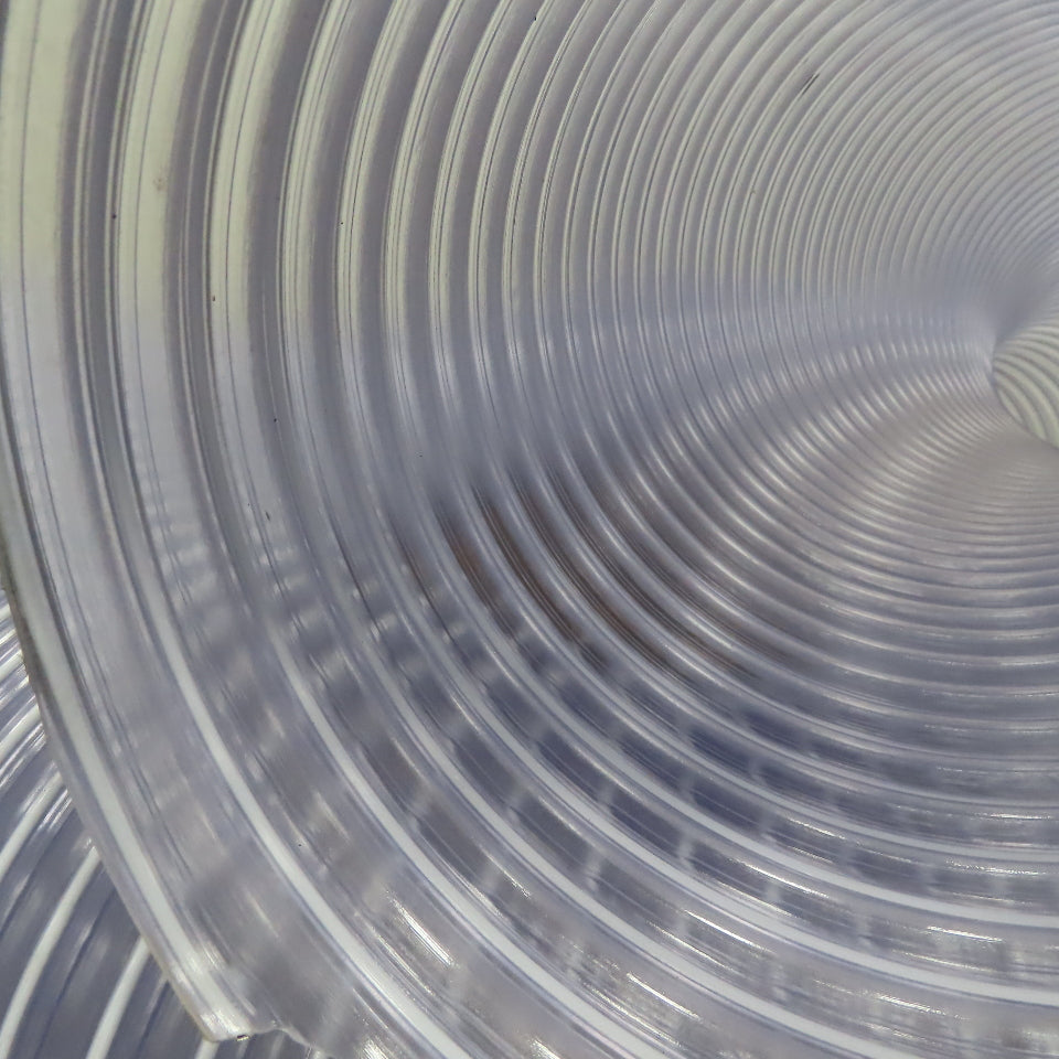 8" x 20' Wire Wound PVC Clear Duct Hose