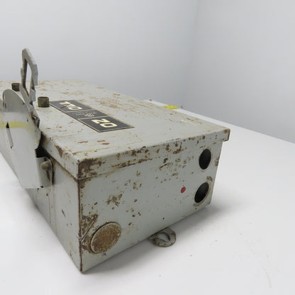 General Electric TH3362J 60A Safety Disconnect Switch 600VAC 250VDC