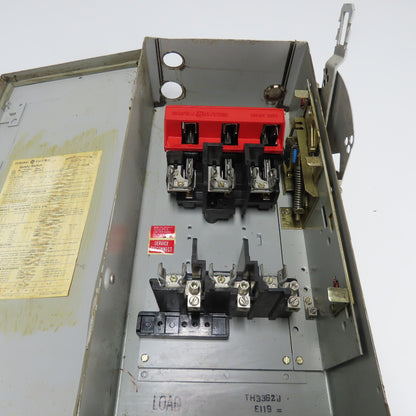 General Electric TH3362J 60A Safety Disconnect Switch 600VAC 250VDC
