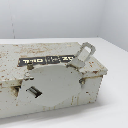 General Electric TH3362J 60A Safety Disconnect Switch 600VAC 250VDC