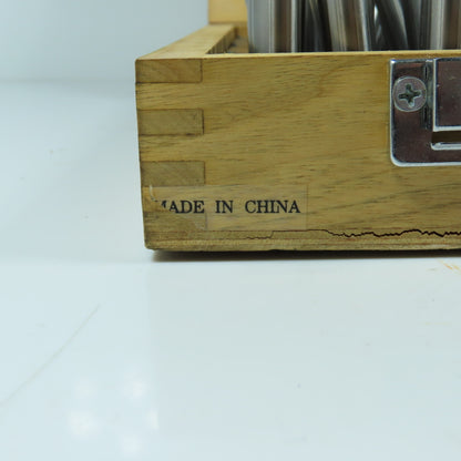 M-2 Precision Pin Gage Set .251" To .500 " (Missing 3)