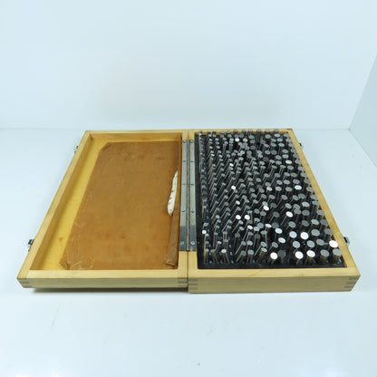 M-2 Precision Pin Gage Set .251" To .500 " (Missing 3)