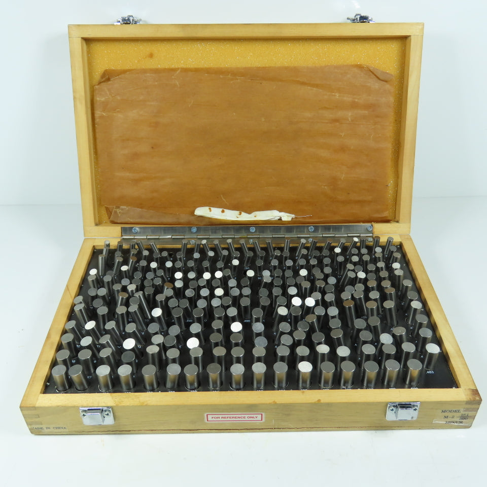 M-2 Precision Pin Gage Set .251" To .500 " (Missing 3)