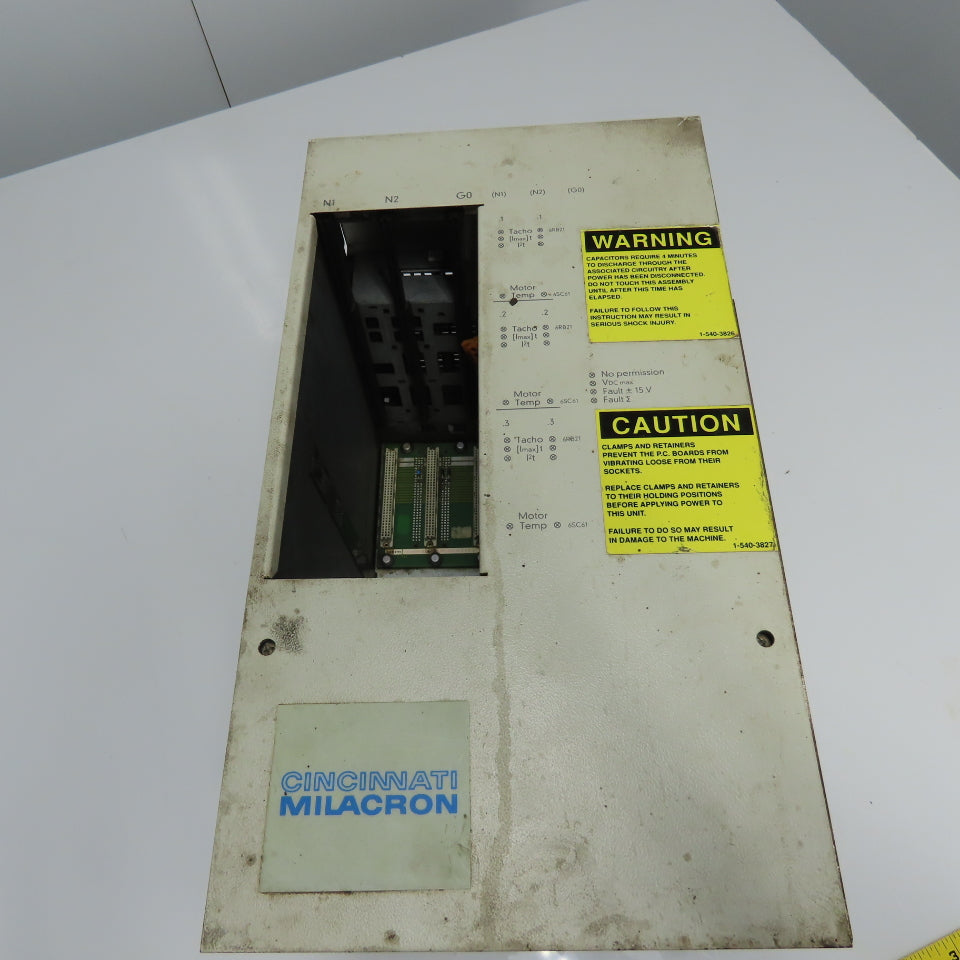 Cincinnati Milacron 6SC6101 Simodrive CMJ-NR AC/DC Converter Slot Rack