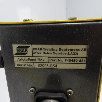 Esab 740450-881 AristoFeed Box Controller