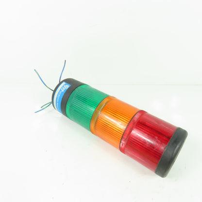 Electro Matic EMSL31VWZXX1-10 Red Amber Green Stack Light Tower 24V