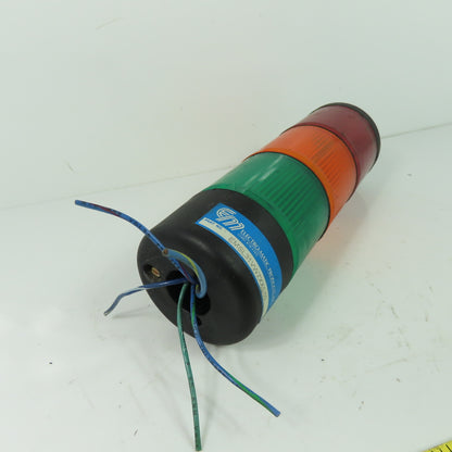 Electro Matic EMSL31VWZXX1-10 Red Amber Green Stack Light Tower 24V