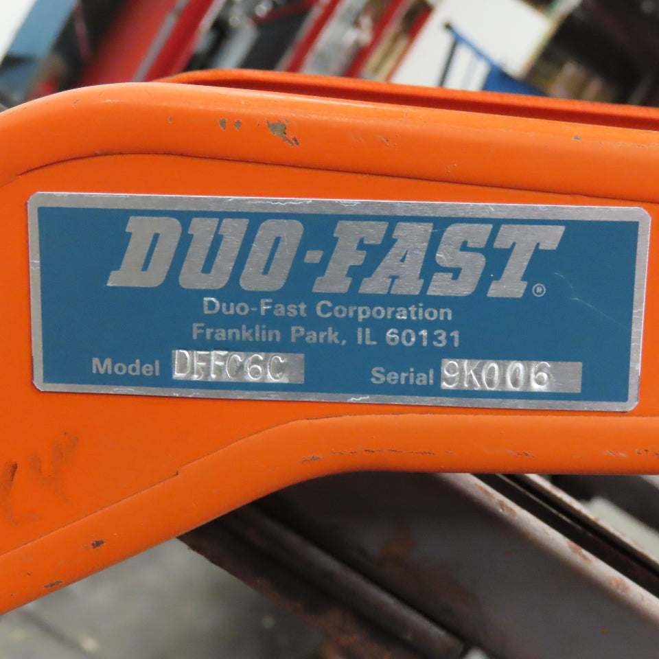 Duo-Fast DFFC6C Foot Operated Box Stapler Missing Parts AS/IS