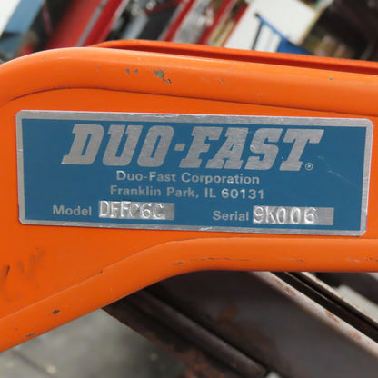 Duo-Fast DFFC6C Foot Operated Box Stapler Missing Parts AS/IS