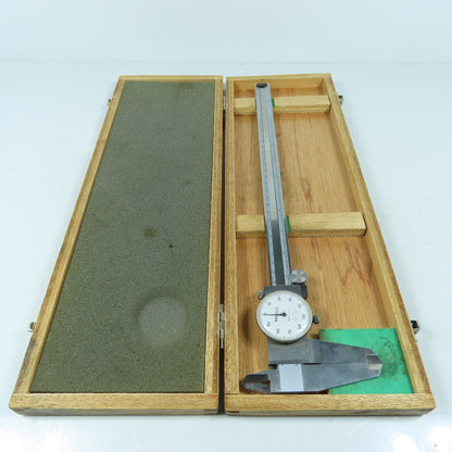 Mitutoyo 505-628-50 505-645-50 Dial Caliper 12"