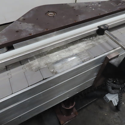 Diagraph 110LH 4-1/2" Wide x 8' Label Applicator Conveyor 115V 1Ph Missing Parts
