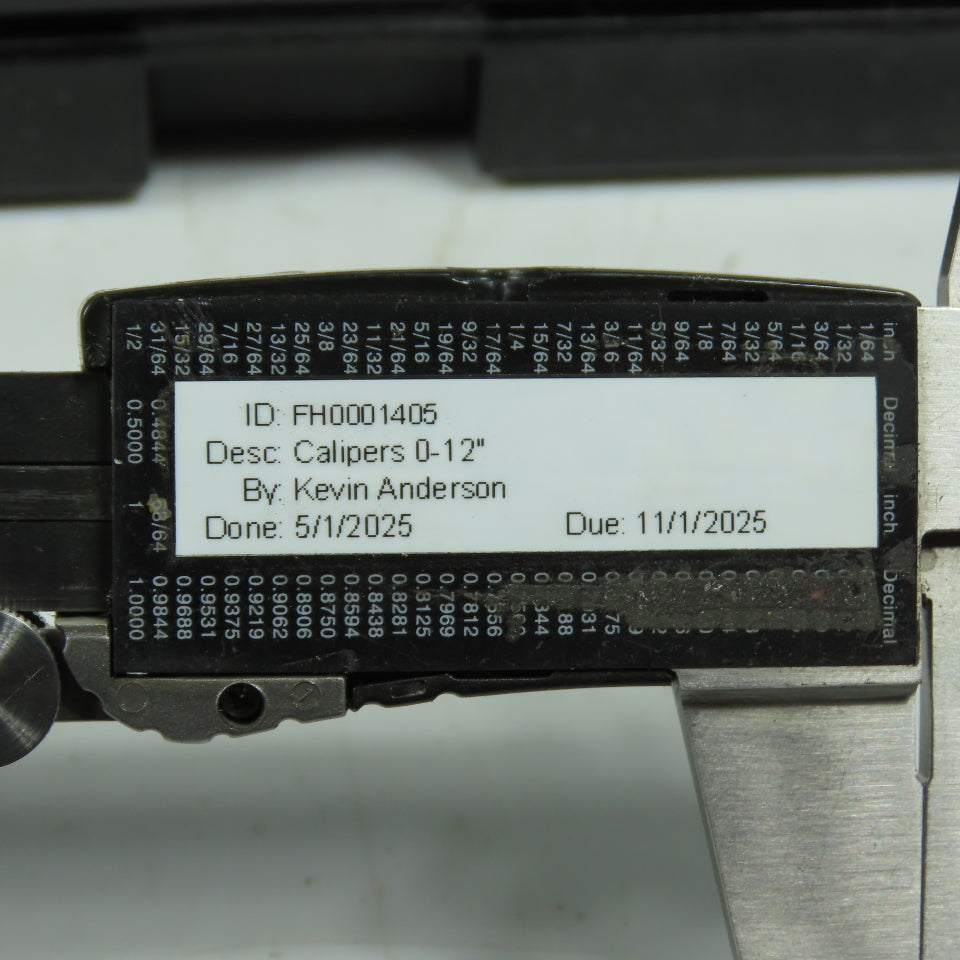 Fowler FH0001405 Digital Caliper 12"