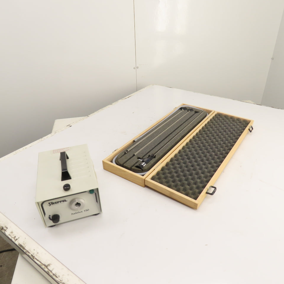 Streppel 314 Halolux 150 Mirror Sleeve Endoscope System 230V Tested