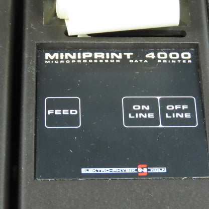 Elektro-Physik MiniTest 4000 Coating Thickness Gauge System with MiniPrint 4000