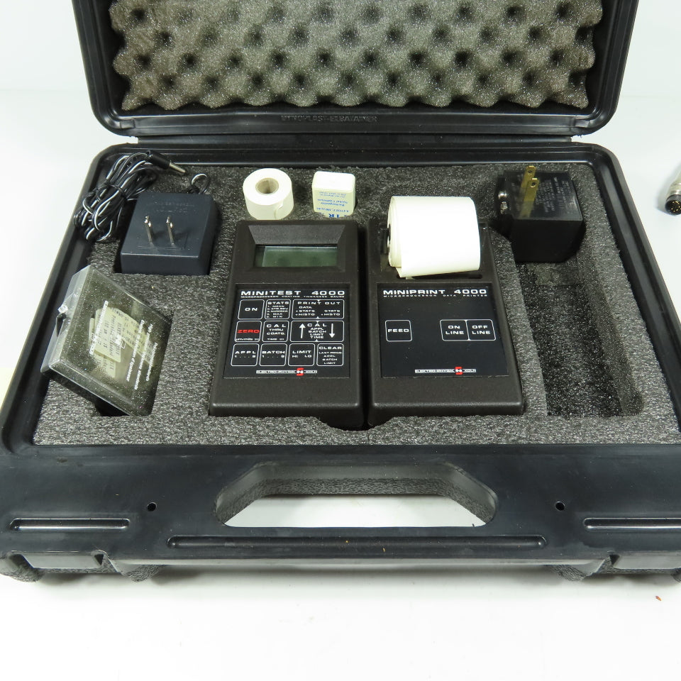 Elektro-Physik MiniTest 4000 Coating Thickness Gauge System with MiniPrint 4000