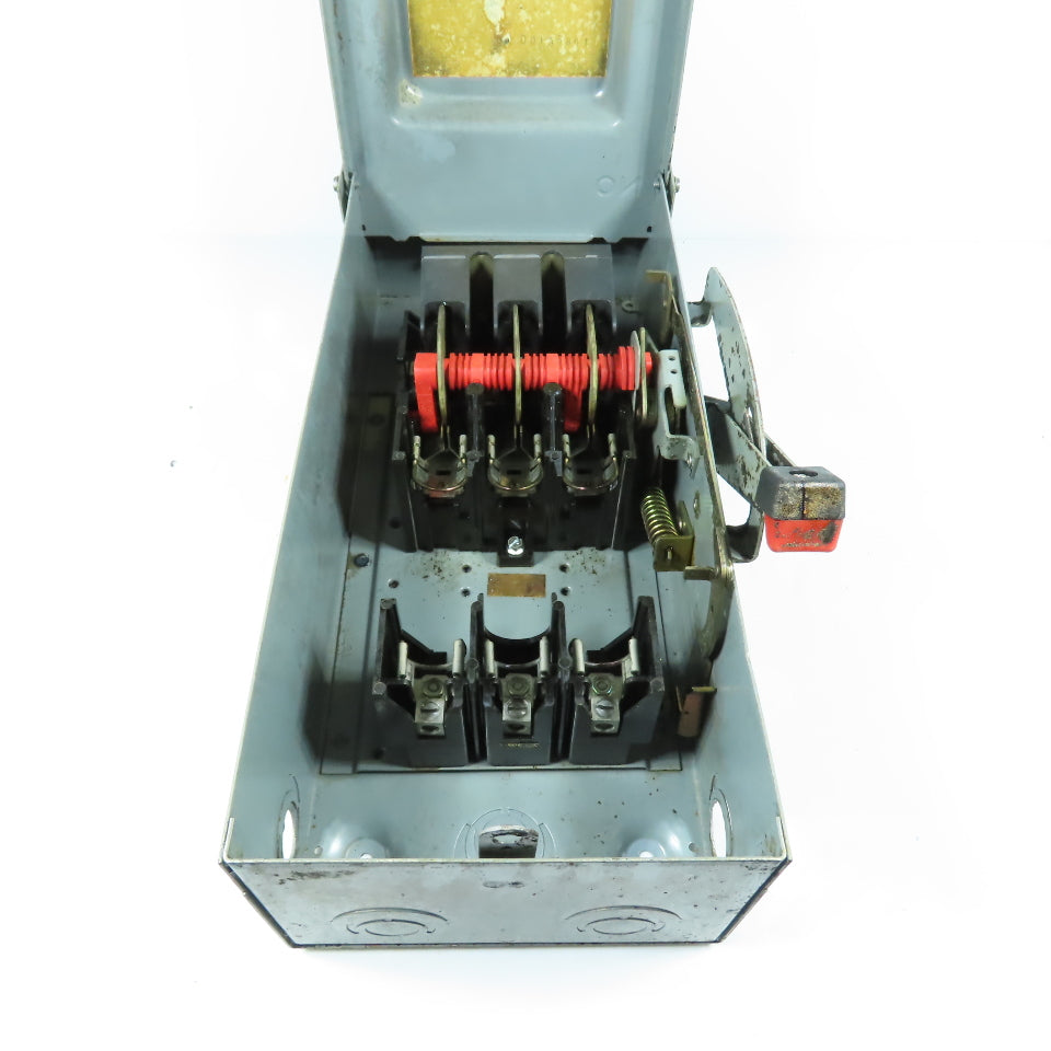Square D H362-RB 60A 600V AC Fusible Safety Switch Type 3R Enclosure