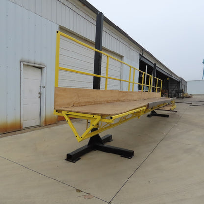 36" x 33' Forklift Assist Work Platform Scaffold 42"-72" Work Height