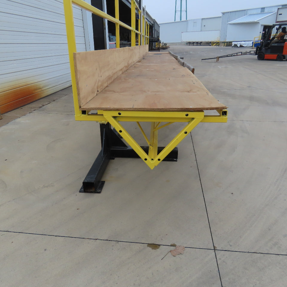 36" x 33' Forklift Assist Work Platform Scaffold 42"-72" Work Height