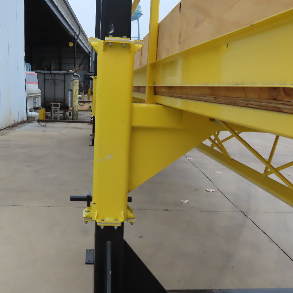 36" x 33' Forklift Assist Work Platform Scaffold 42"-72" Work Height