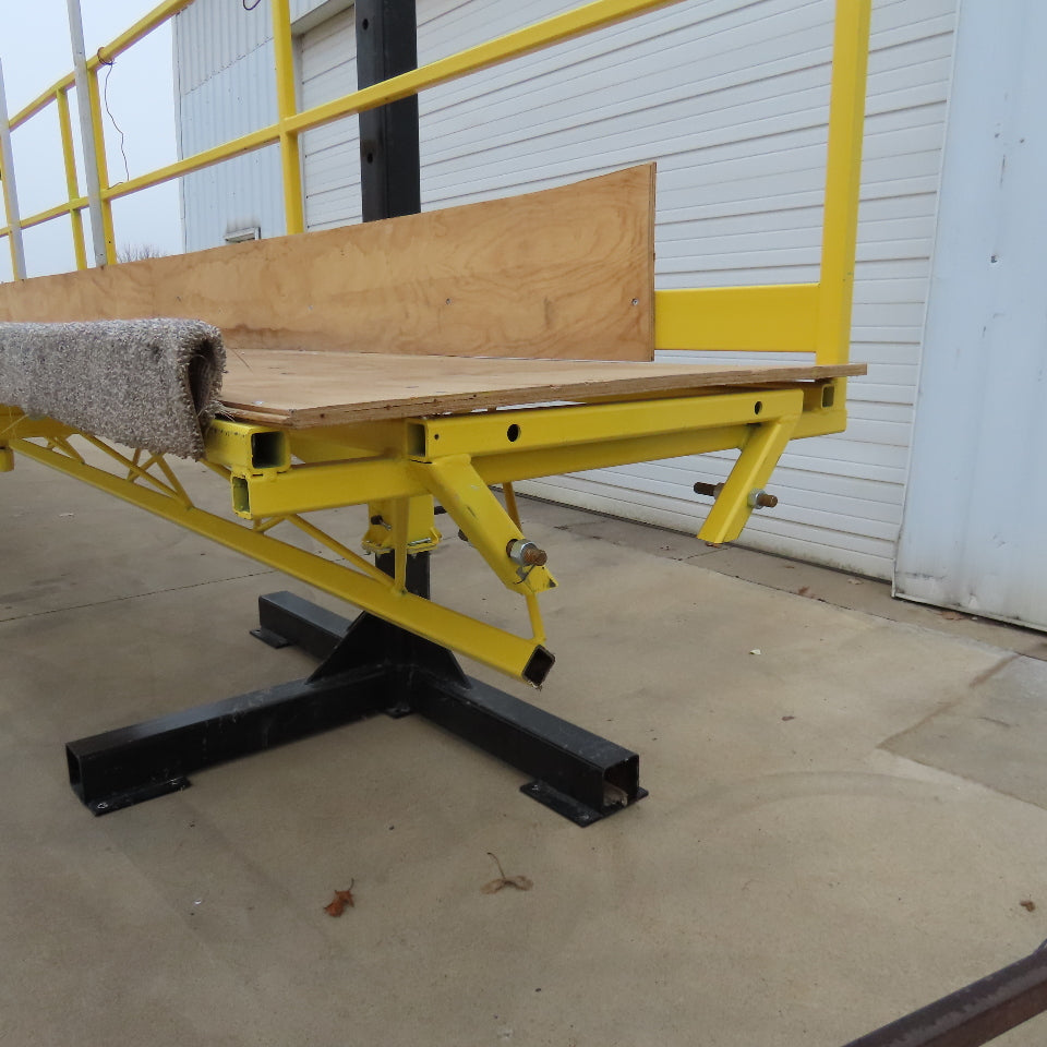 36" x 33' Forklift Assist Work Platform Scaffold 42"-72" Work Height