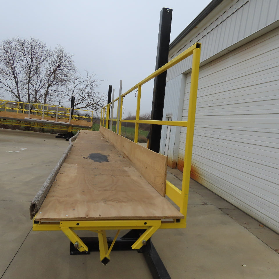 36" x 33' Forklift Assist Work Platform Scaffold 42"-72" Work Height