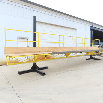 36" x 33' Forklift Assist Work Platform Scaffold 42"-72" Work Height