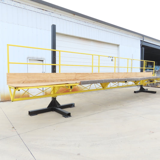 36" x 33' Forklift Assist Work Platform Scaffold 42"-72" Work Height