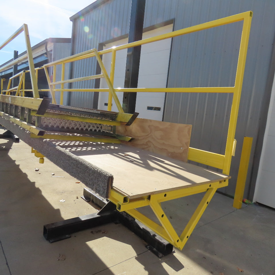 36" x 33' Forklift Assist Work Platform Scaffold 42-72" Working Height 9' Bay